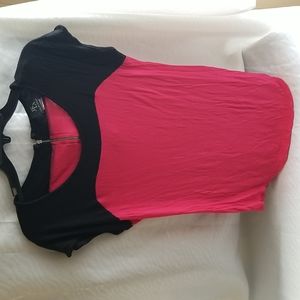 JK LA California Shirt Black & Pink Size Small